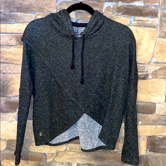 Volcom Sweaters - Hooded Volcom cape sweater